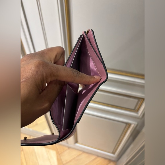 Dior Dark Lavender Saddle wallet ( unused ) - Picture 3 of 4